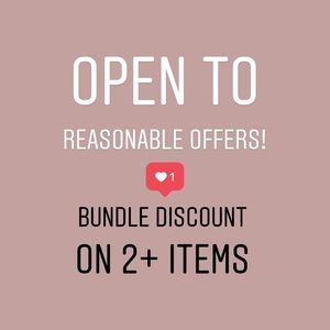 Make an offer & make it a bundle!